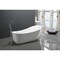 Anzzi Talyah 5.92 ft. Freestanding Bathtub in White FT-AZ090 - alternate 4